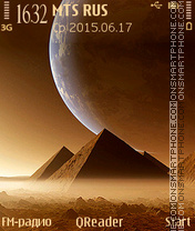 Pyramids-2 tema screenshot