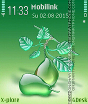 Capture d'écran Digital guava thème