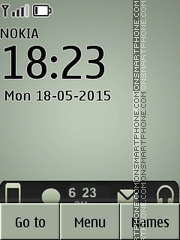 iPhone Clock 04 es el tema de pantalla