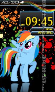My Little Pony Friendship is Magic theme screenshot