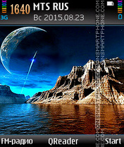 Outer Planet tema screenshot