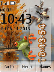 Autumn Tale tema screenshot