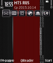 Elegant-Red tema screenshot