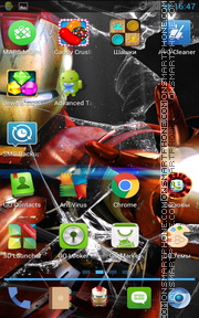 Ironman 06 tema screenshot