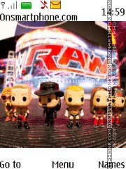 WWE tema screenshot