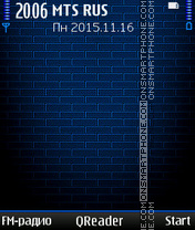 Blue-Shade theme screenshot