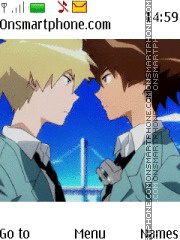 Скриншот темы Digimon Adventure Tri