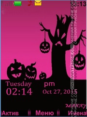 Halloween tema screenshot