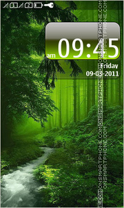 Forest 08 es el tema de pantalla