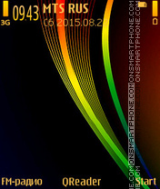 Wave Energy theme screenshot
