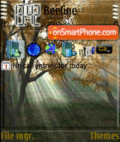 Utro theme screenshot