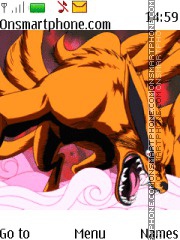 Naruto Kurama theme screenshot
