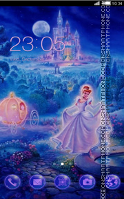 Cinderella tema screenshot