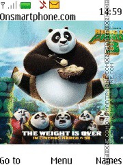 Kung Fu Panda 3 tema screenshot