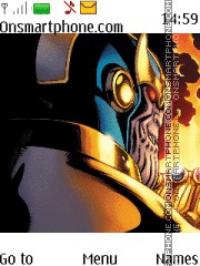 Скриншот темы Avengers Thanos
