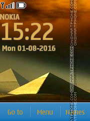 Capture d'écran Piramid thème