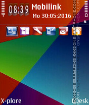 Mid Colors theme screenshot
