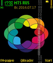 ColourFull+ tema screenshot