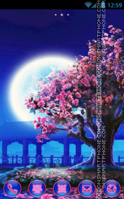 Cherry tree tema screenshot