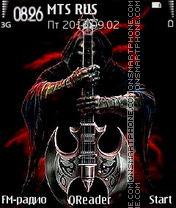 Death Metal tema screenshot