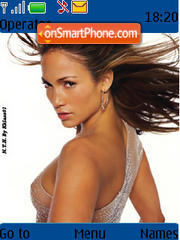 Jennifer Lopez 03 theme screenshot