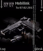 Capture d'écran Pistol thème