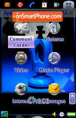 Chess 01 tema screenshot
