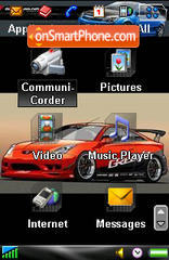 Import Racing P910 theme screenshot