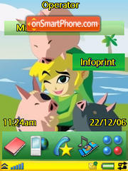 Zelda World Ver 2 tema screenshot