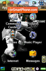 Скриншот темы Counter Strike 2 02