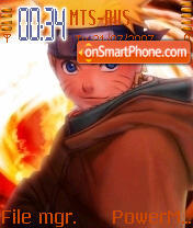 Capture d'écran Naruto Theman thème