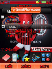 Ac Milan 01 tema screenshot