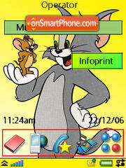 Скриншот темы Tom And Jerry 01