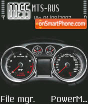 TT Speedo Meter Theme-Screenshot