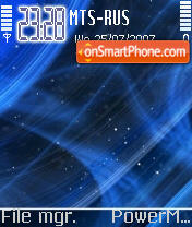 Cosmos 02 tema screenshot