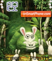 Capture d'écran Rabbit thème