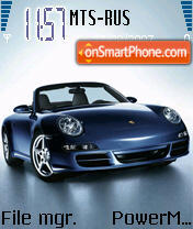 Capture d'écran Porsche 911 thème