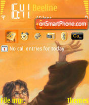 Deathly Hallows Harry Potter theme screenshot