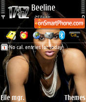 Ciara 01 tema screenshot