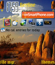 Stone Eternal theme screenshot