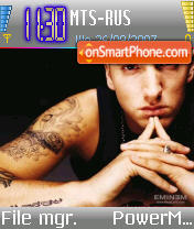 Capture d'écran Eminem v3 thème