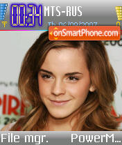Emma Watson v5 tema screenshot