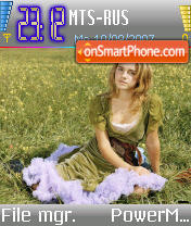 Emma Watson v7 theme screenshot