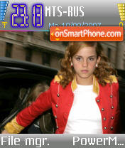 Emma Watson v8 theme screenshot