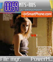 Emma Watson v9 theme screenshot