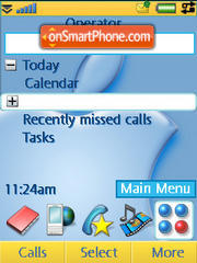 Apple For M600i theme screenshot