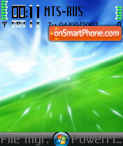 Capture d'écran Vista Noicons thème