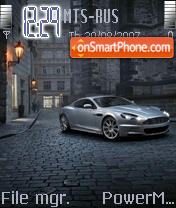 Capture d'écran Aston dbs thème