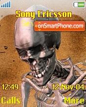 Capture d'écran 3d Skeleton thème