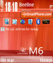 Longhorn 01 theme screenshot